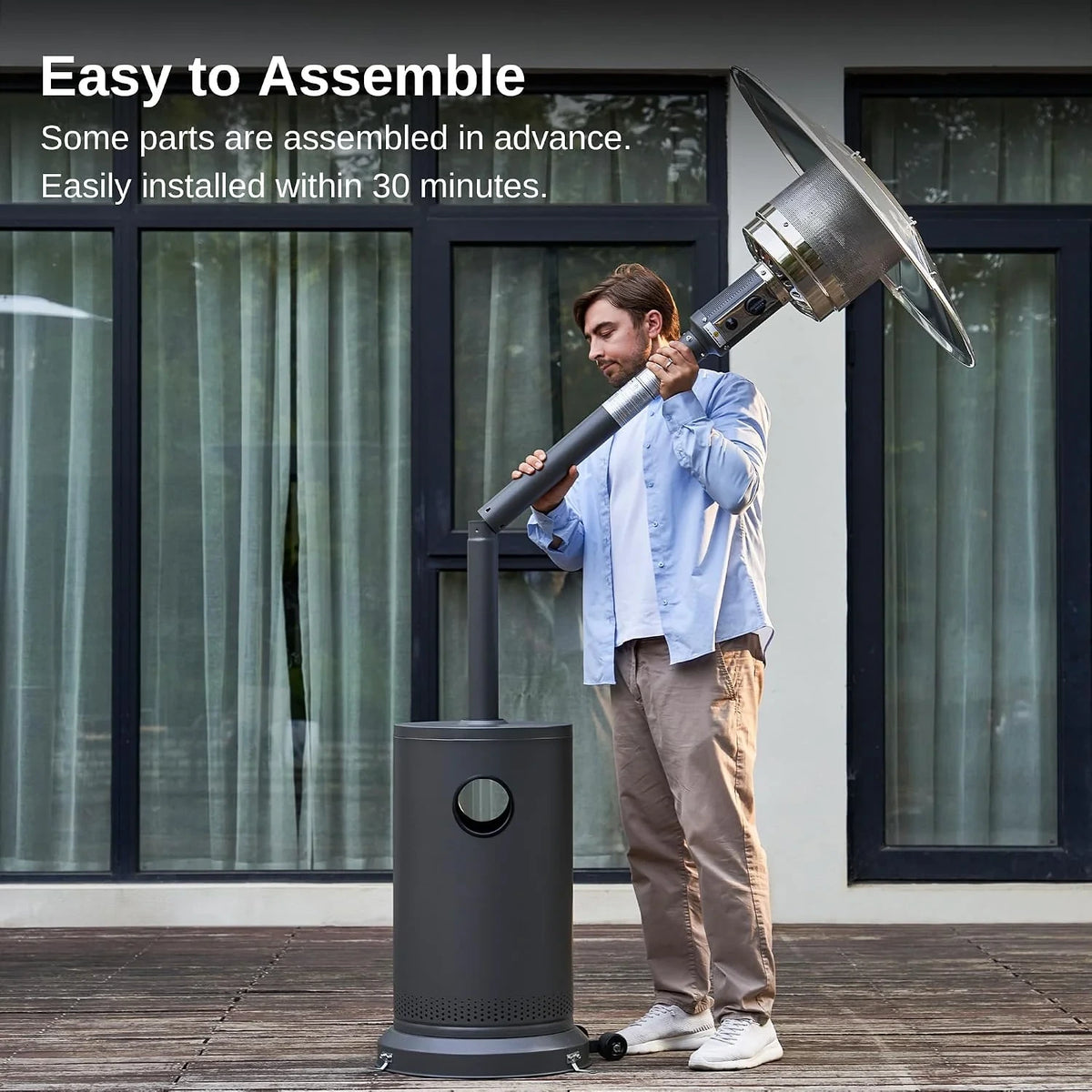 50,000 BTU Patio Heater — product view 6