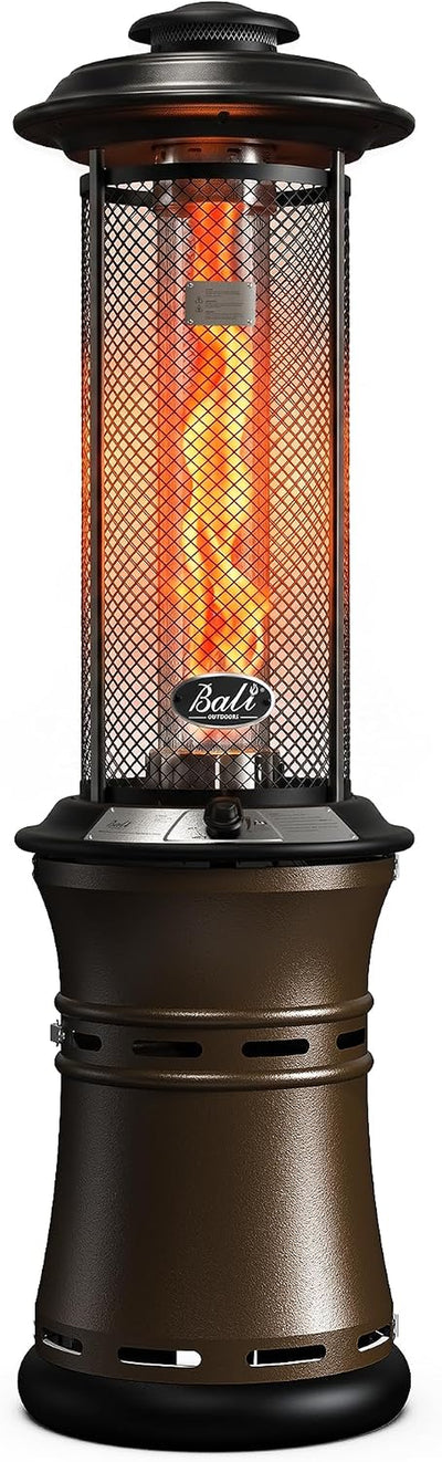 36,000 BTU Glass Tube Propane Patio Heater